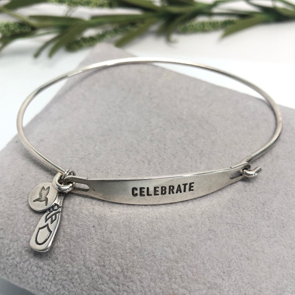NEW💥CHAMILIA .925 Sterling Silver Bangle Bracelet - Picture 1 of 5